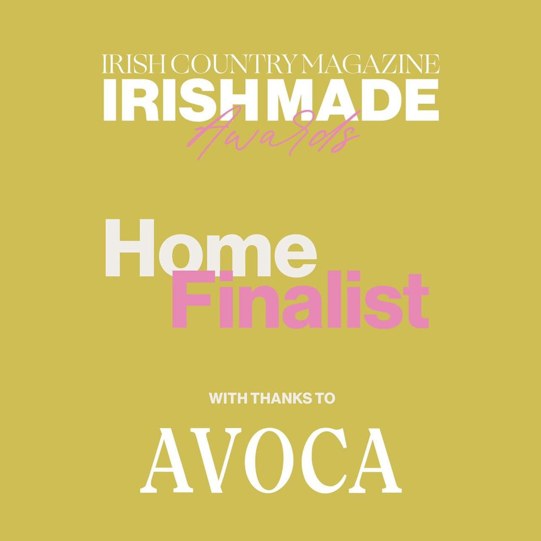 Irish Made Awards Home category 2023