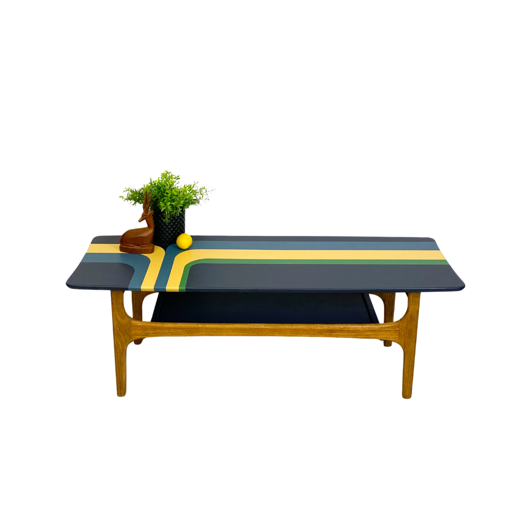 Mid century modern best sale outdoor side table